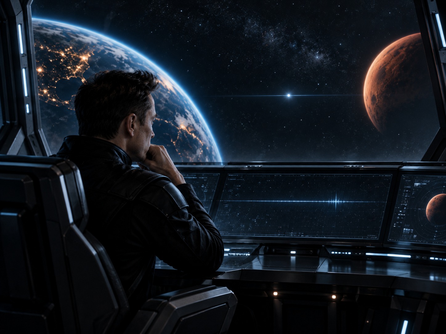 A silent receiving station waiting beyond Earth